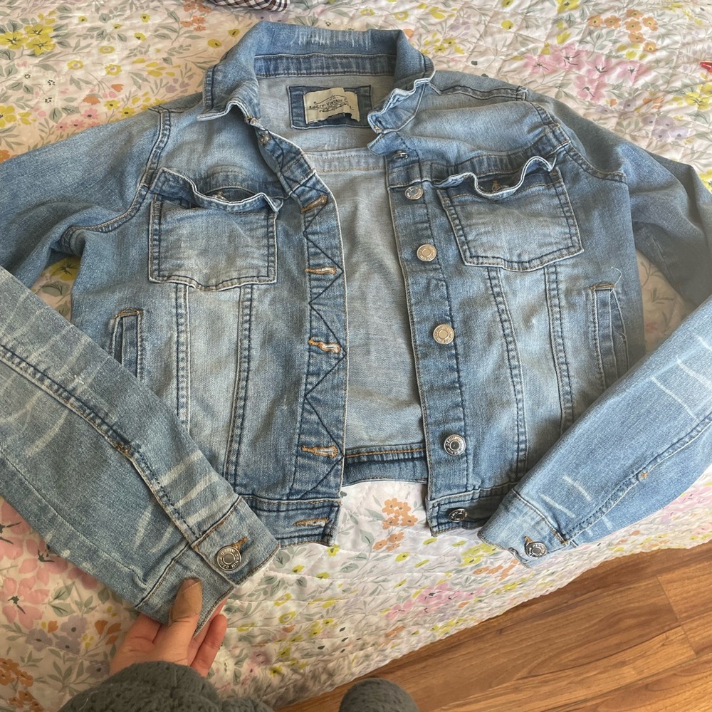 Light Blue Denim Jean Jacket